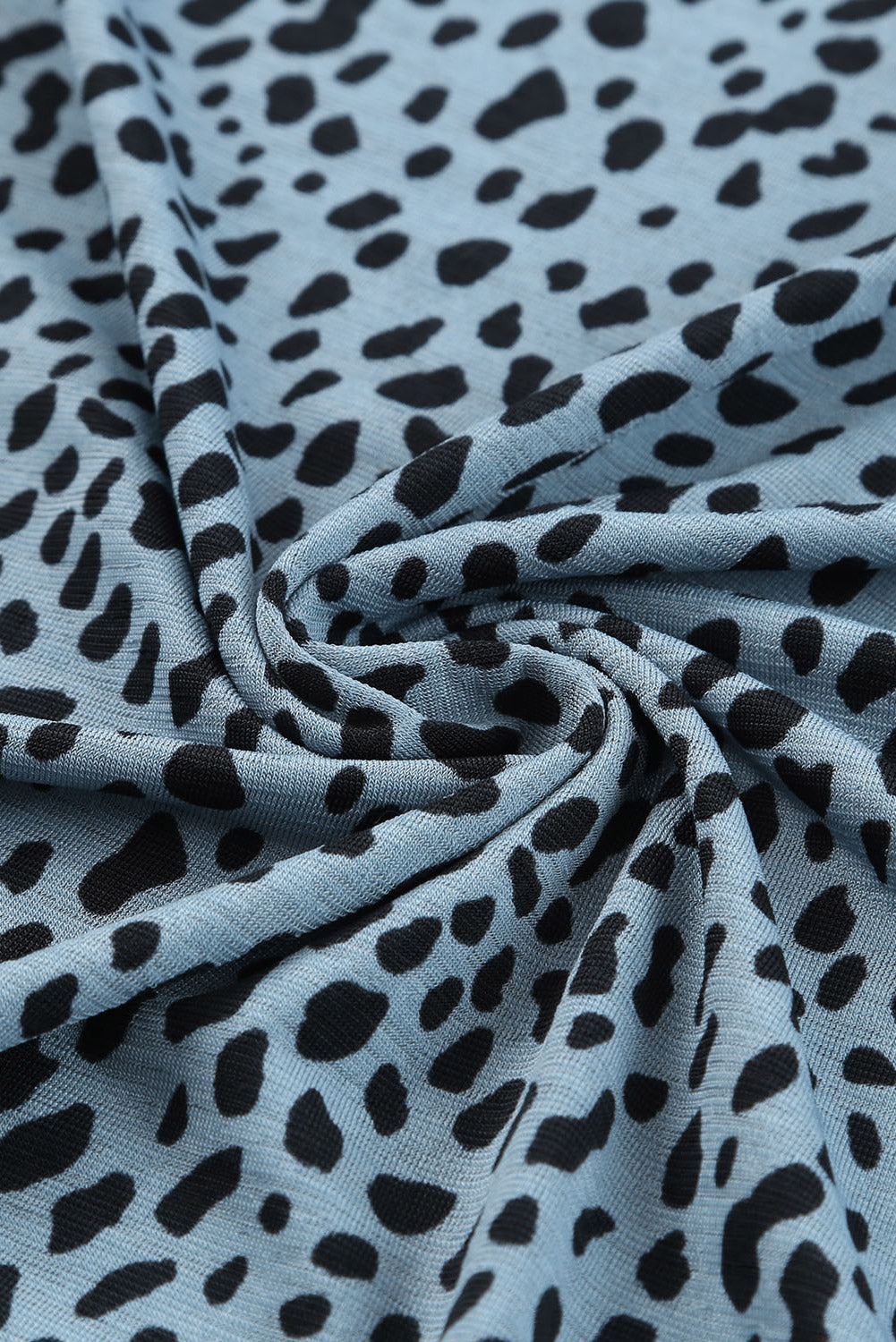 Grey Cheetah Print Casual Crew Neck T Shirt – Shewin | ClozArt