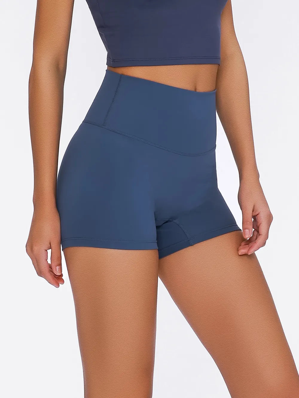 Millennia High Waist Active Shorts – Trendsi | ClozArt
