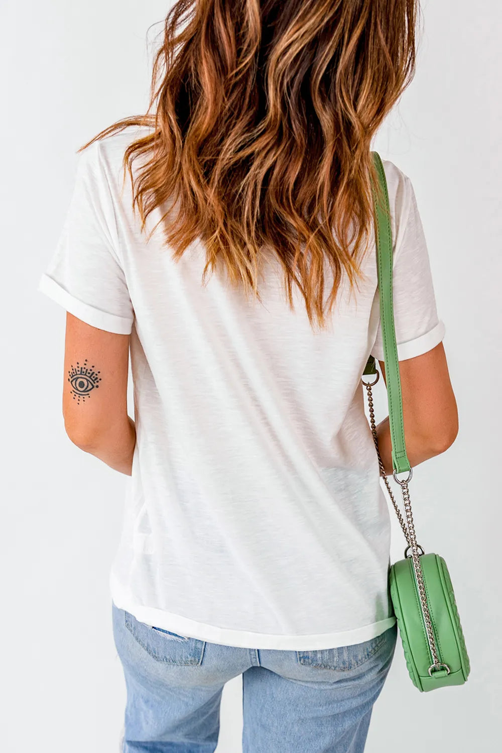 Boots Round Neck Short Sleeve T-Shirt – Trendsi | ClozArt