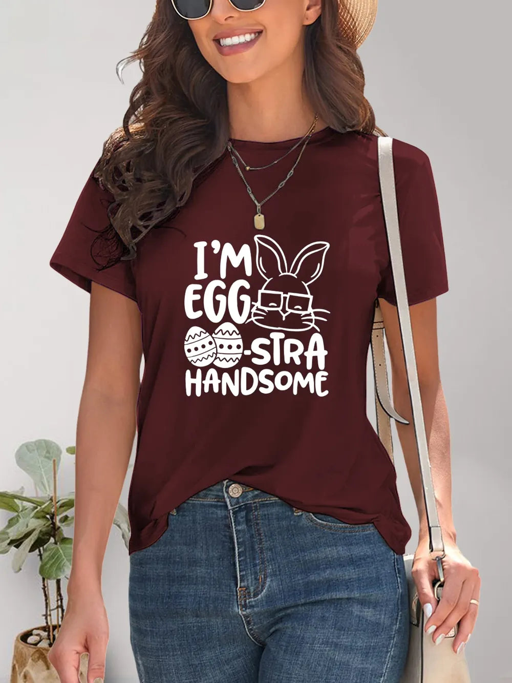 Graphic Round Neck Short Sleeve T-Shirt – Trendsi | ClozArt