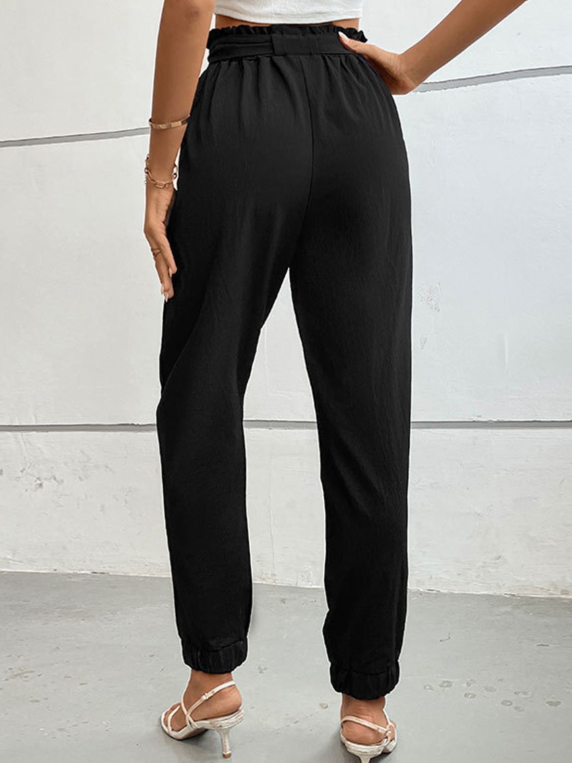 Perfee Tie Front Long Pants – Trendsi | ClozArt