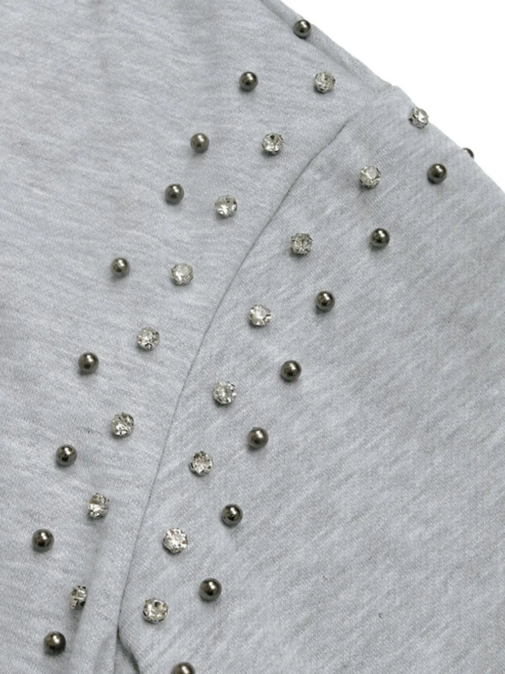 Perfee Rhinestone Zip Up Long Sleeve Hoodie – Trendsi | ClozArt