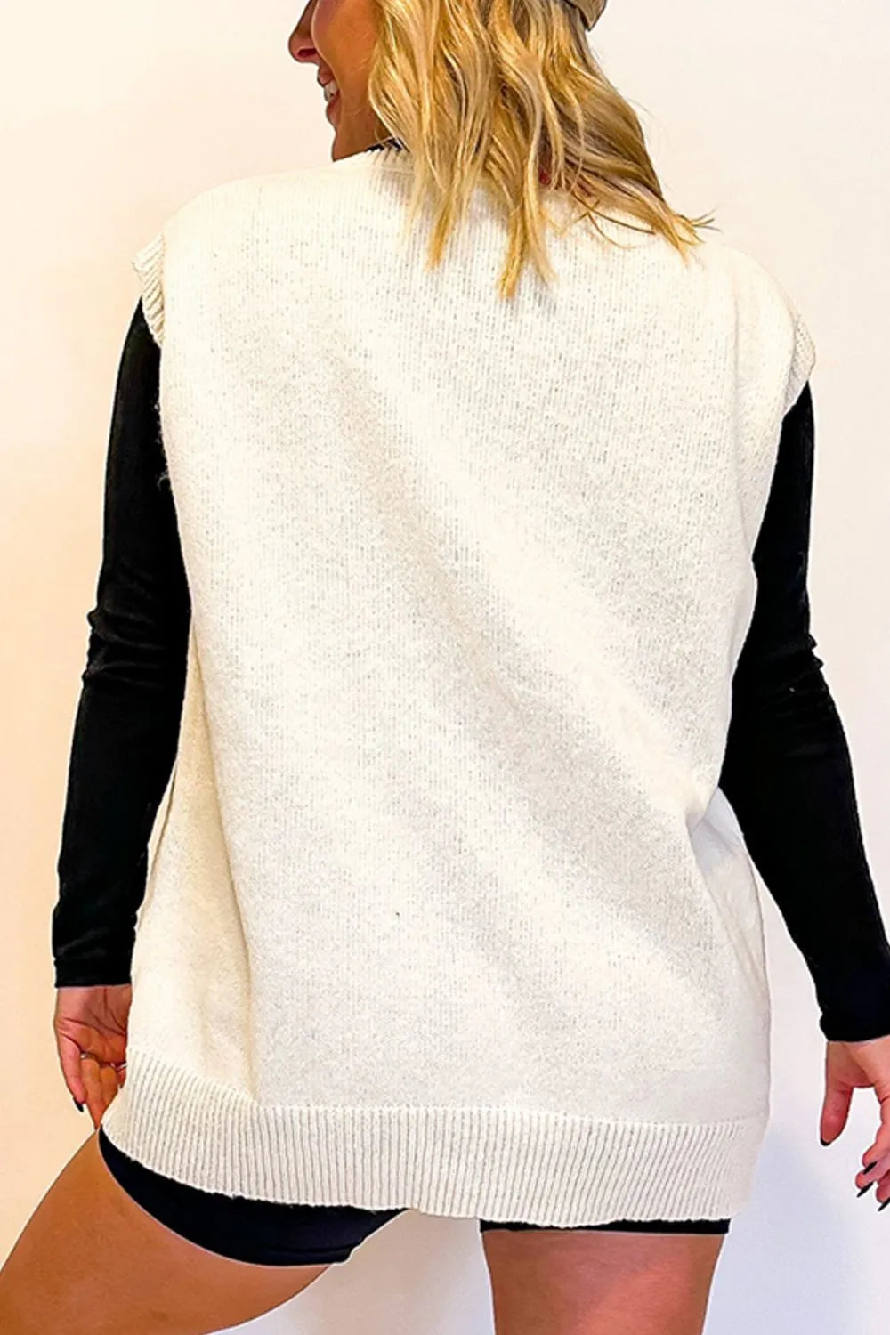 GAME DAY V-Neck Sweater Vest – Trendsi | ClozArt