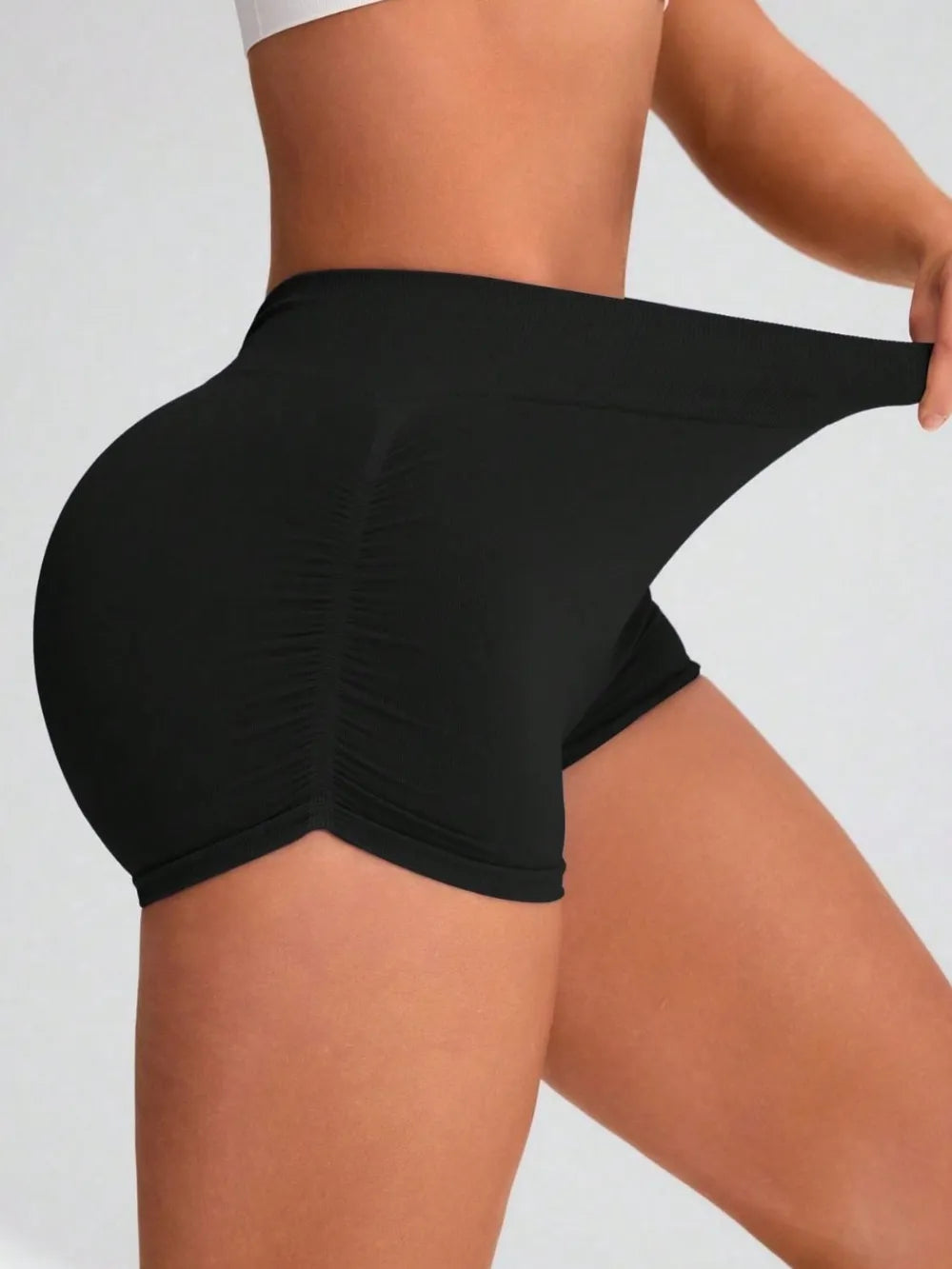 Elastic Waist Active Shorts – Trendsi | ClozArt