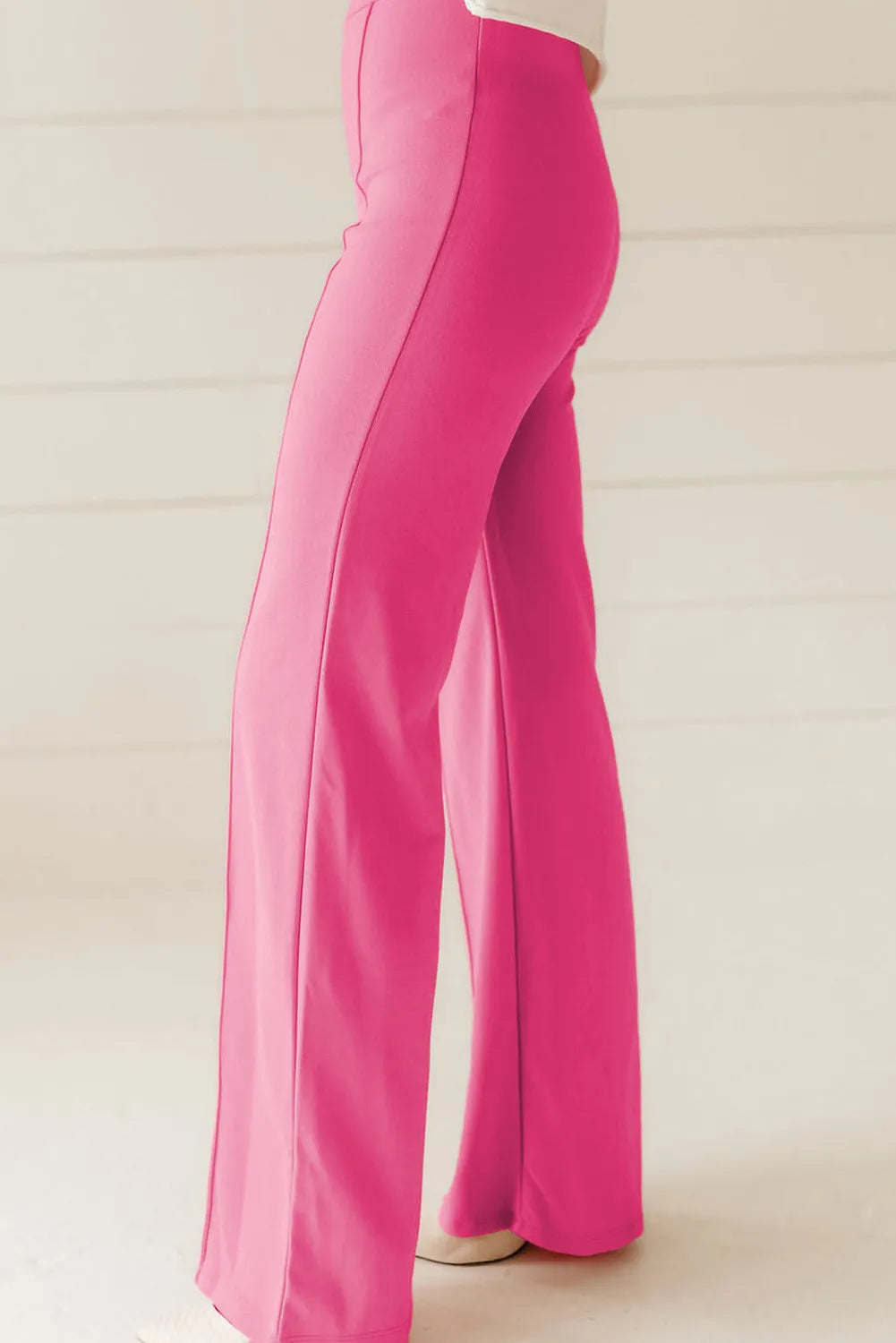 High Waist Straight Leg Pants – Trendsi | ClozArt