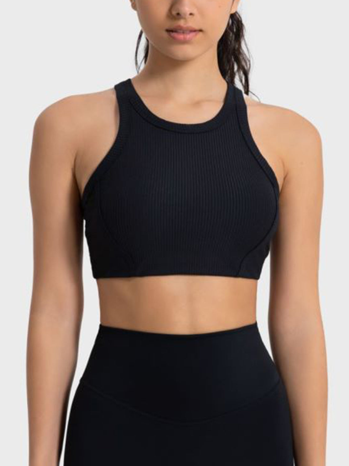 Millennia Wide Strap Cropped Sport Tank – Trendsi | ClozArt