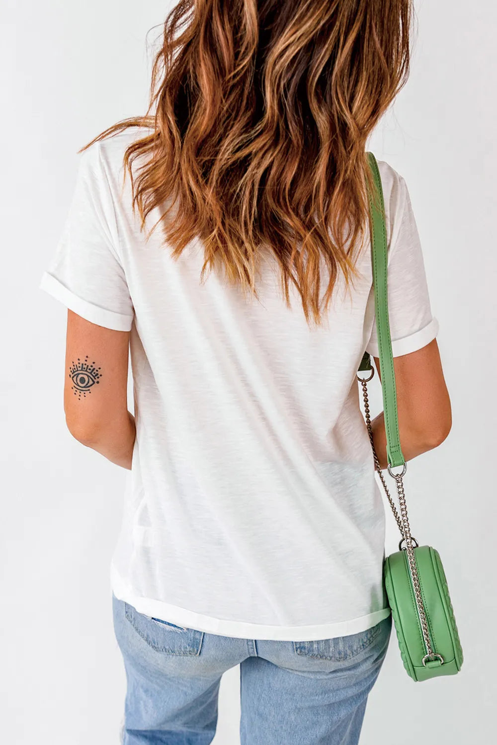 Flower Graphic Round Neck Short Sleeve T-Shirt – Trendsi | ClozArt