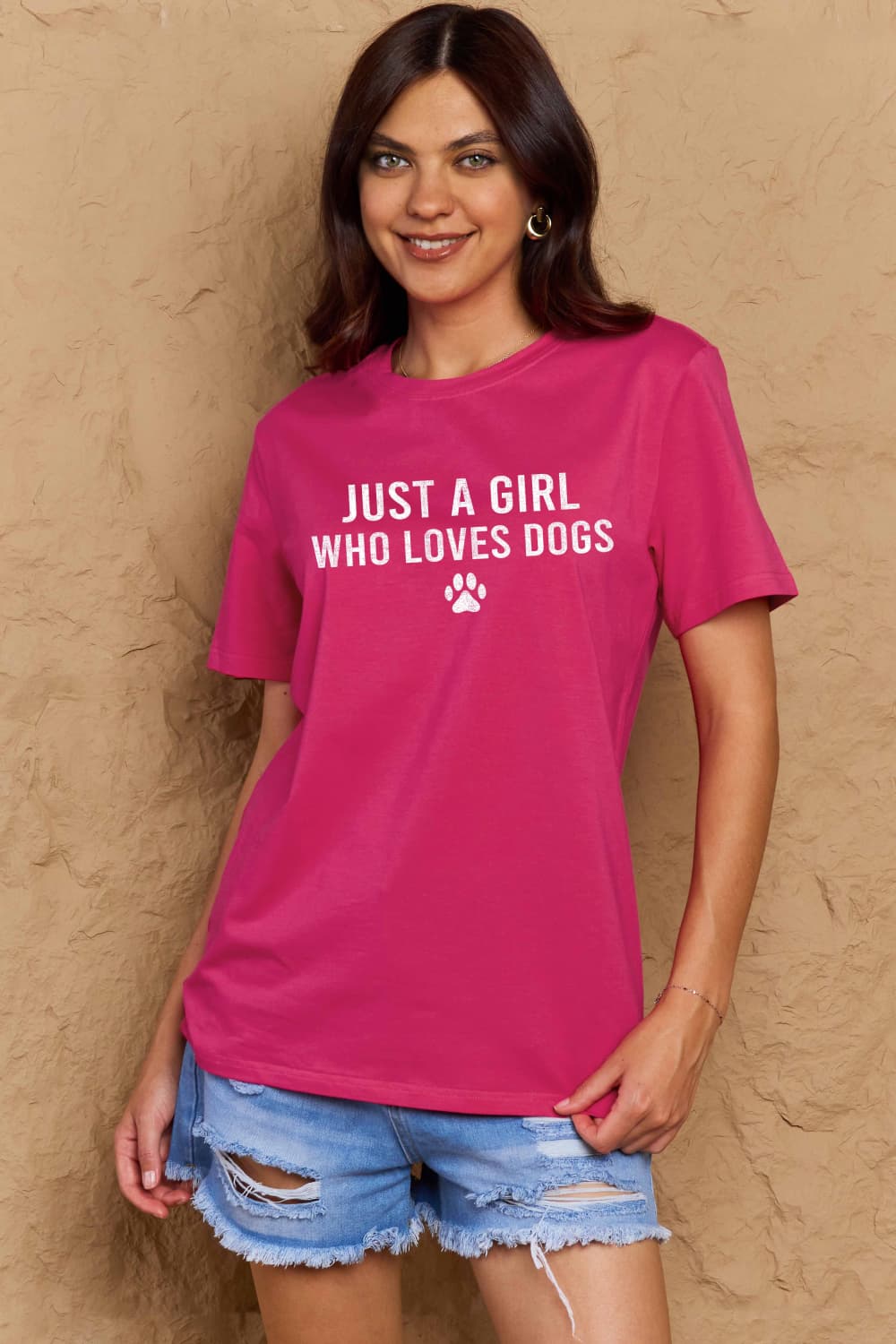 Simply Love Full Size Dog Paw Graphic Cotton T-Shirt – Trendsi | ClozArt