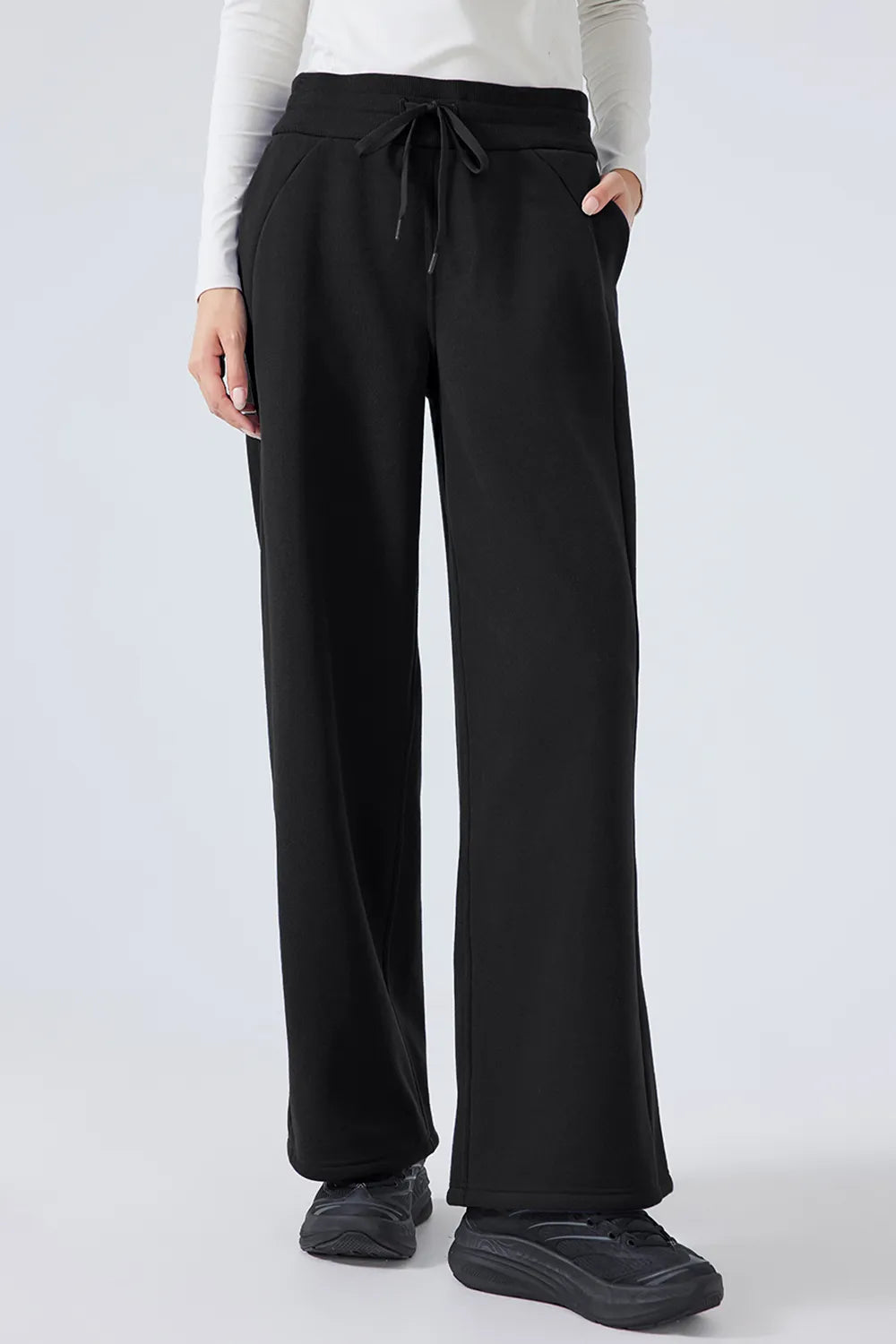 Millennia Drawstring Wide Leg Pants – Trendsi | ClozArt