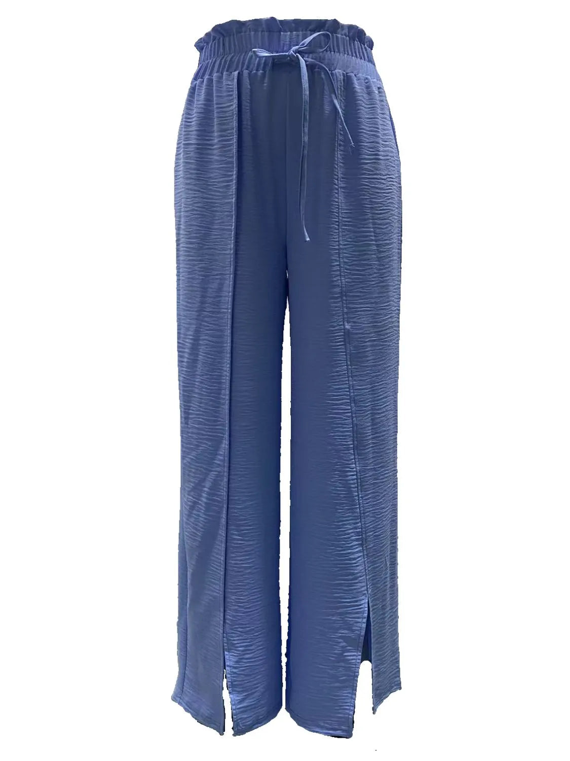 Slit Wide Leg Pants – Trendsi | ClozArt