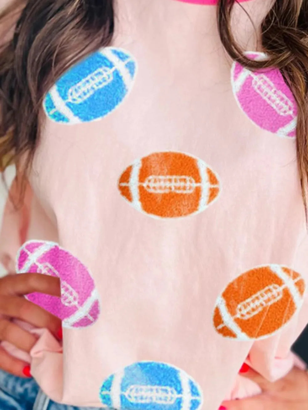Football Round Neck Half Sleeve T-Shirt – Trendsi | ClozArt