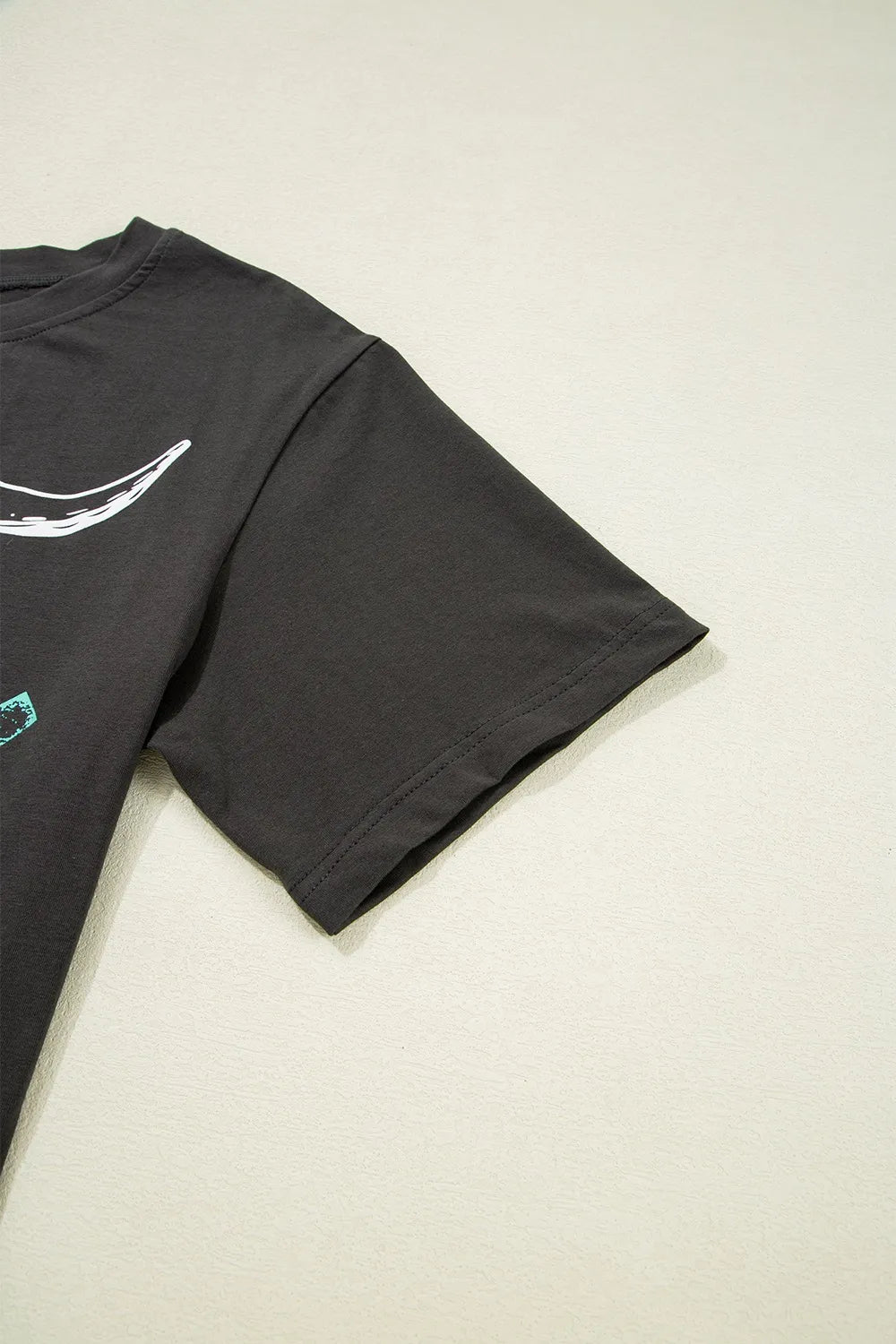 Bull Head Skull Round Neck Short Sleeve T Shirt – Trendsi | ClozArt