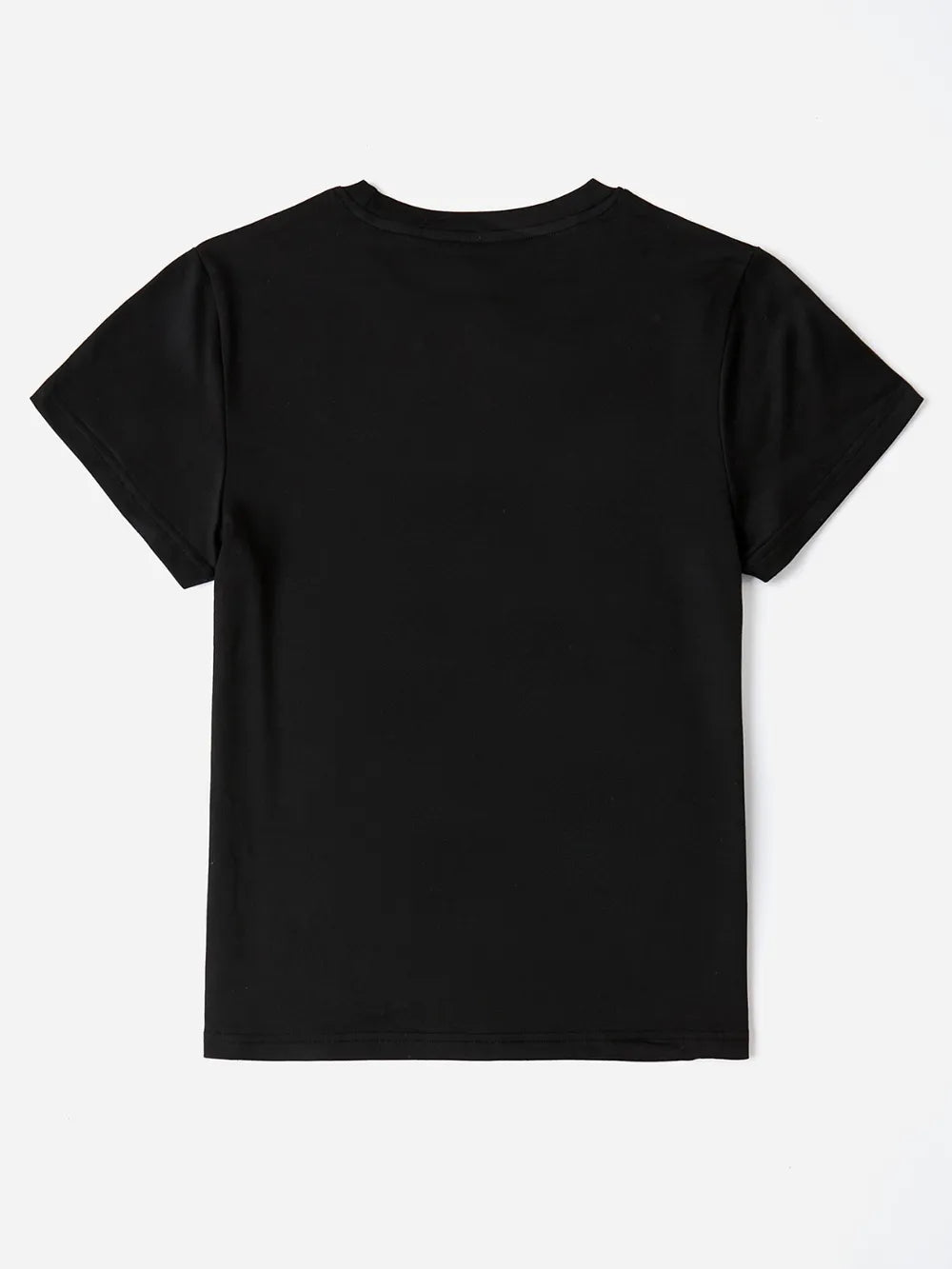Letter Round Neck Short Sleeve T-Shirt – Trendsi | ClozArt