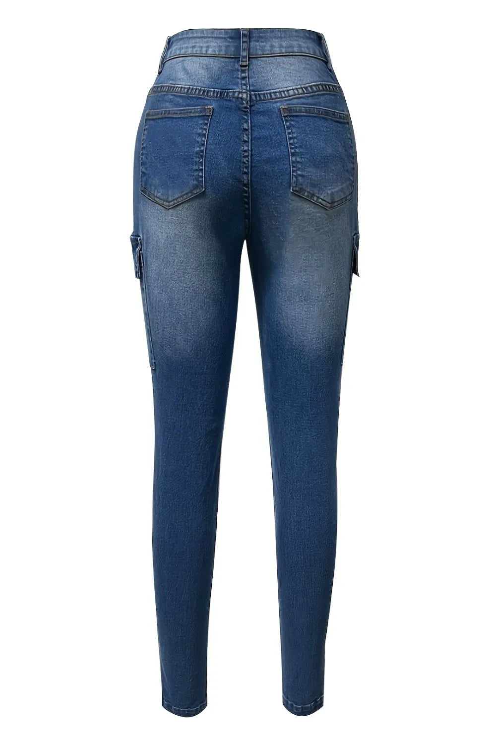 Skinny Jeans with Pockets – Trendsi | ClozArt