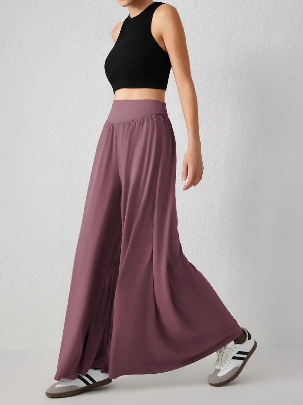 High Waist Wide Leg Pants – Trendsi | ClozArt