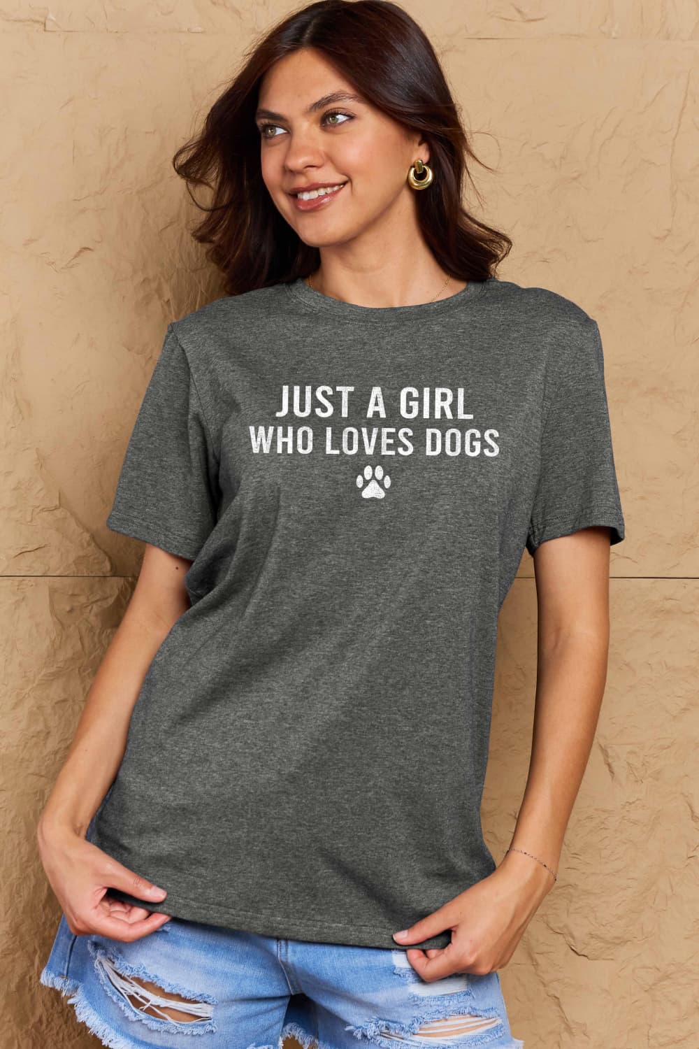 Simply Love Full Size Dog Paw Graphic Cotton T-Shirt – Trendsi | ClozArt