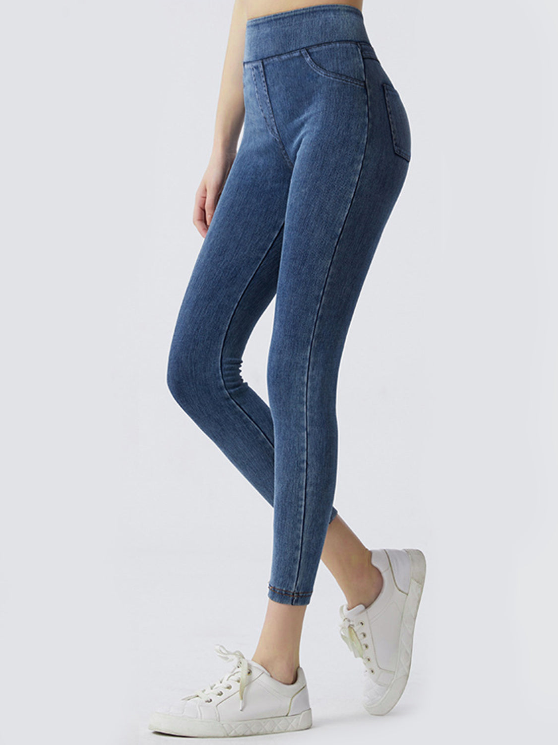 Wide Waistband Sports Leggings – Trendsi | ClozArt