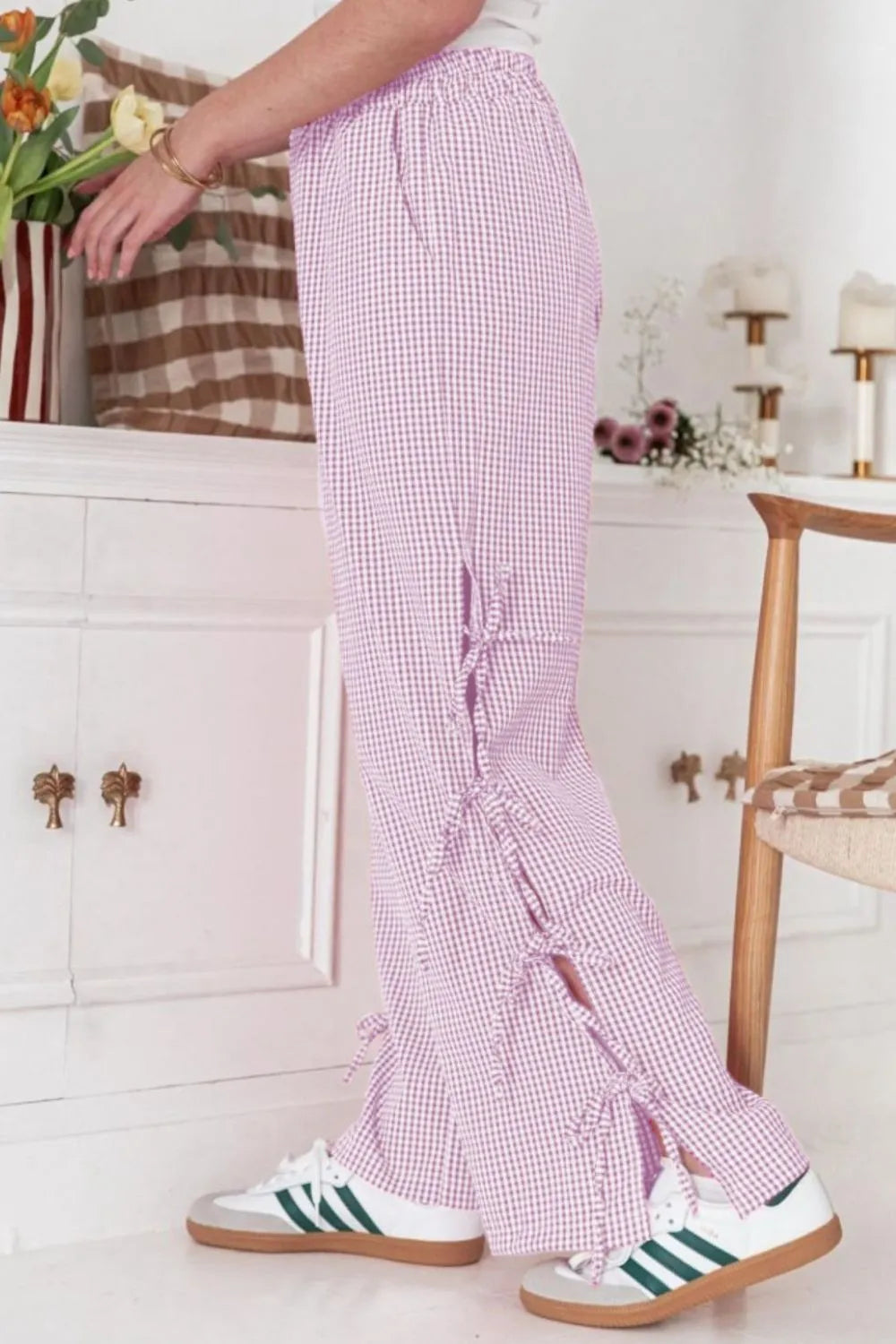 Side Tied Pants with Pockets – Trendsi | ClozArt