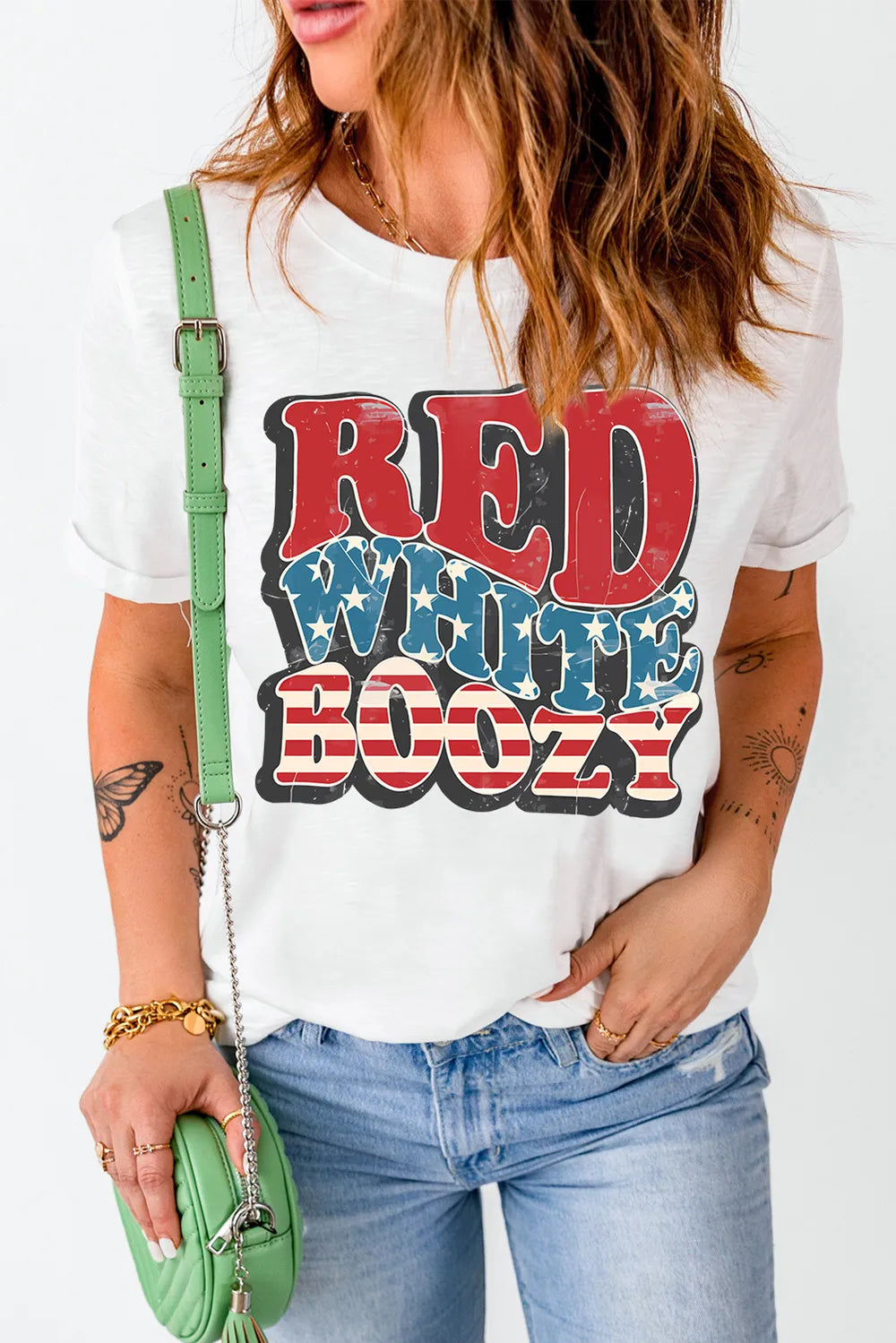 Letter Graphic Round Neck Short Sleeve T-Shirt – Trendsi | ClozArt