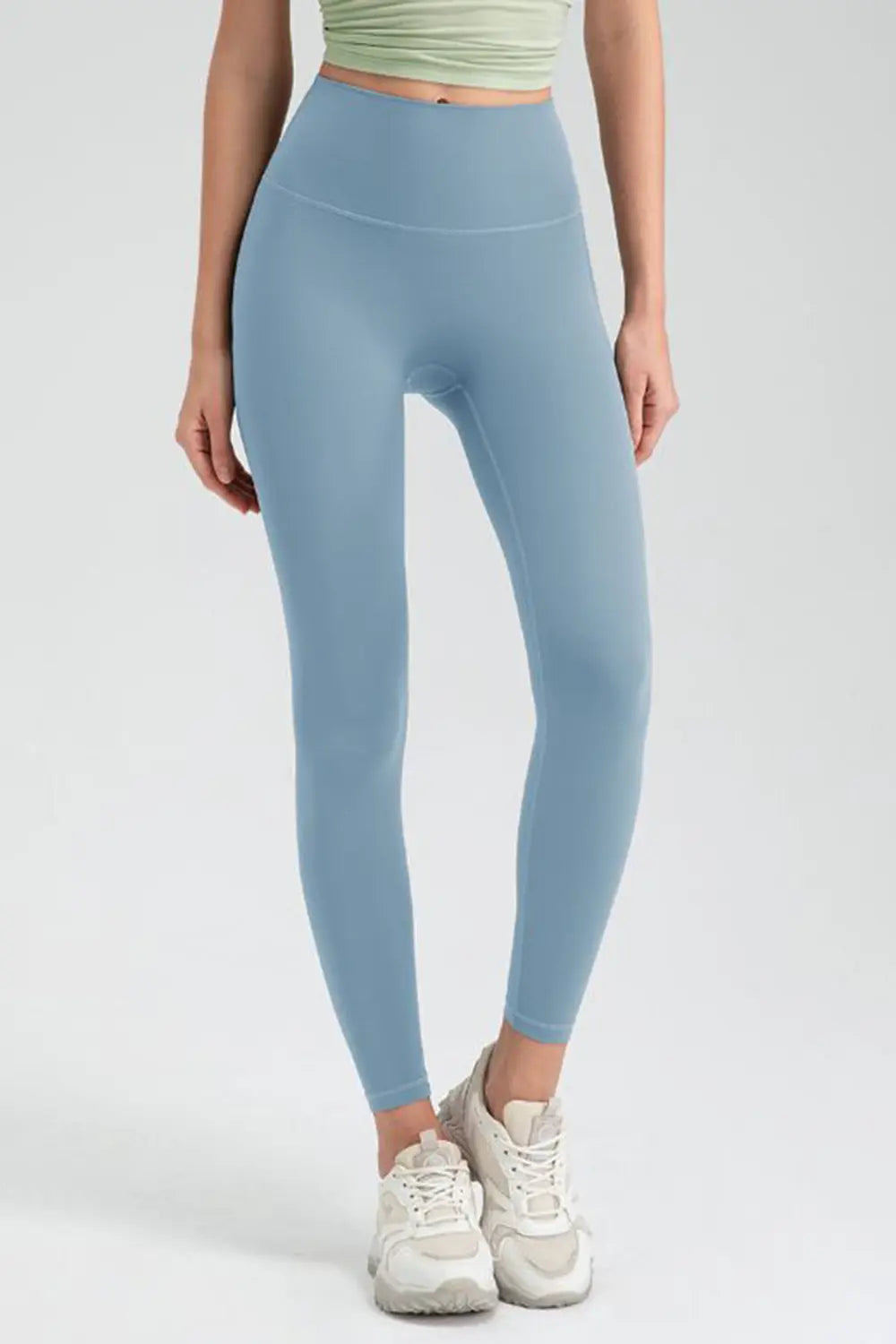 Wide Waistband High Waist Sport Leggings – Trendsi | ClozArt