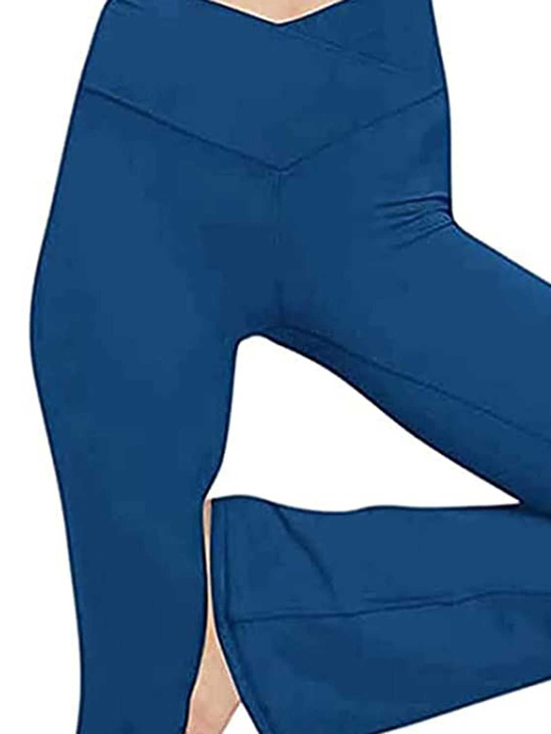 V-Waist Bootcut Long Pants – Trendsi | ClozArt