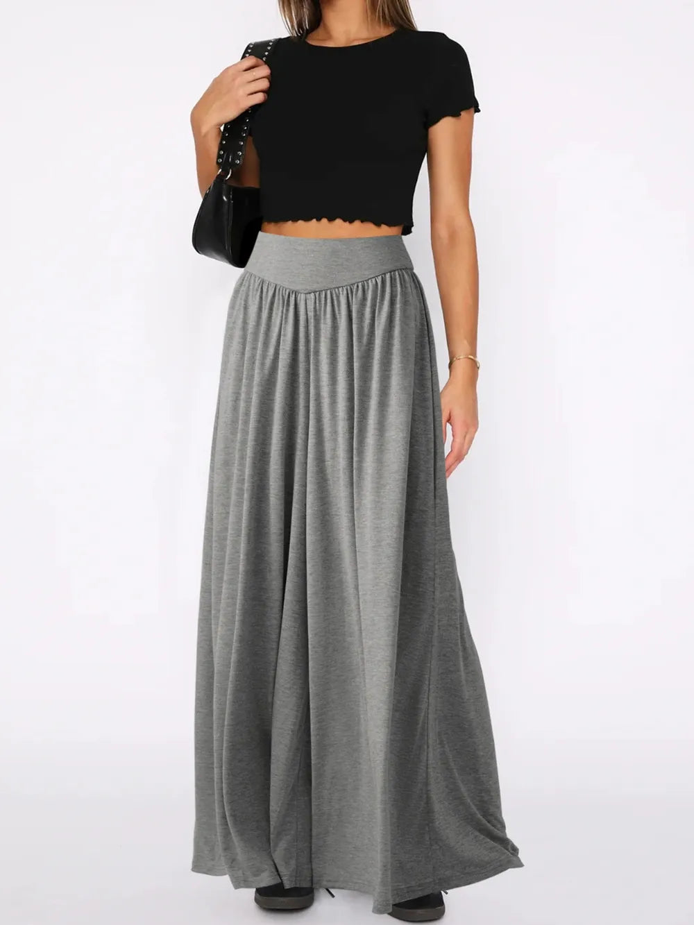 High Waist Wide Leg Pants – Trendsi | ClozArt