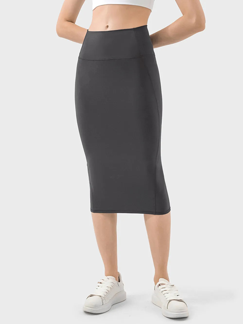 Millennia Slit Wrap Active Skirt – Trendsi | ClozArt
