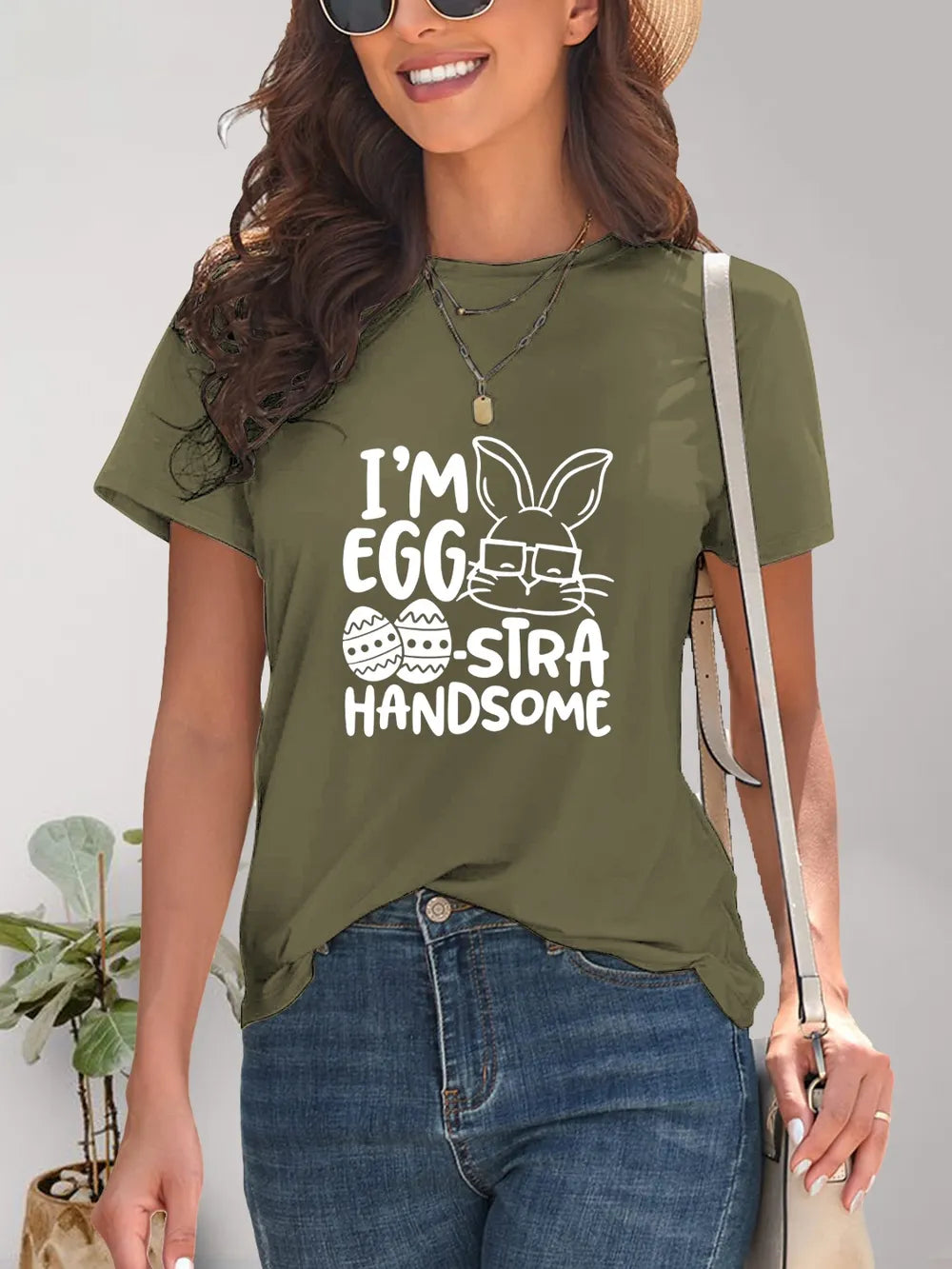 Graphic Round Neck Short Sleeve T-Shirt – Trendsi | ClozArt