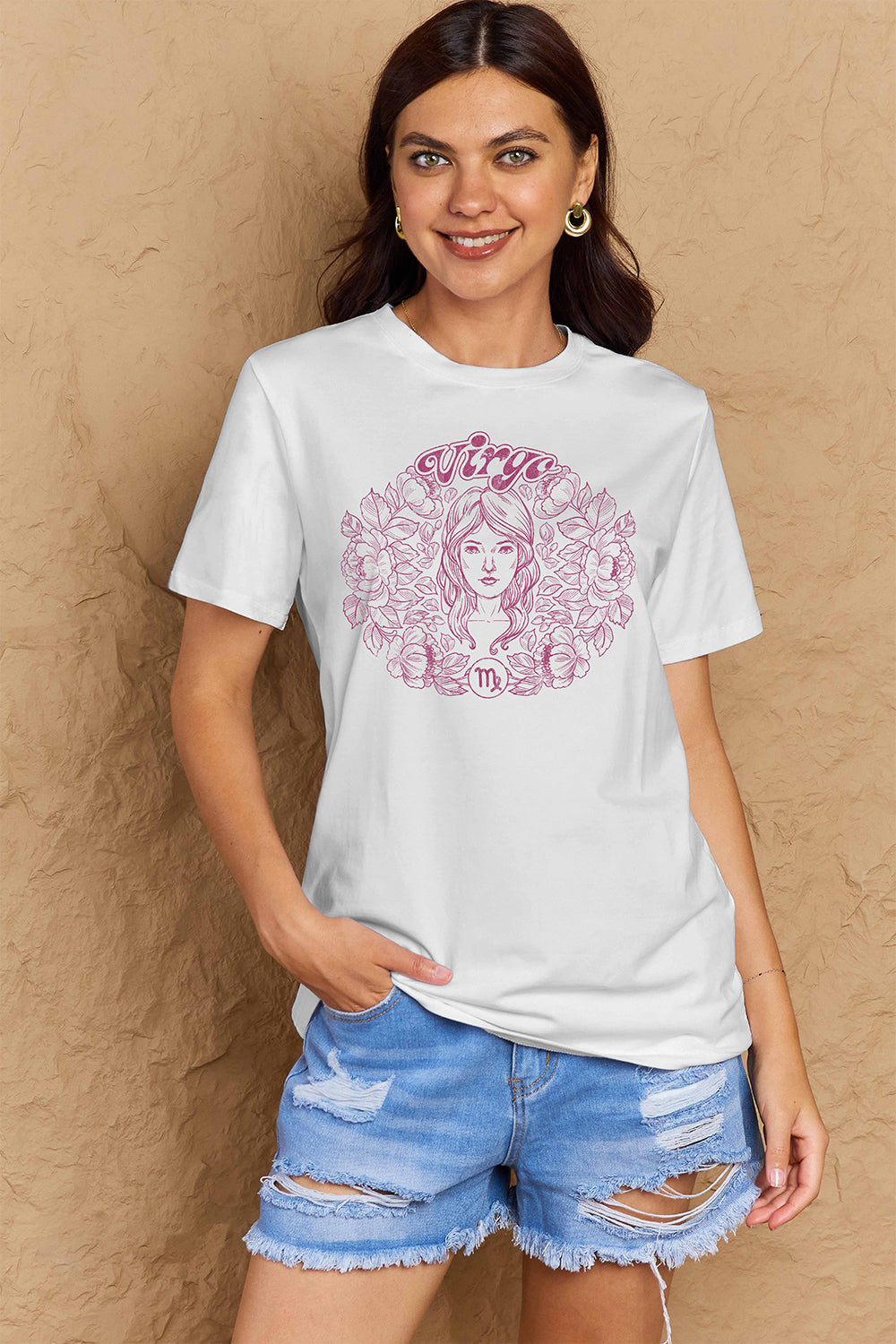 Simply Love Full Size VIRGO Graphic T-Shirt – Trendsi | ClozArt