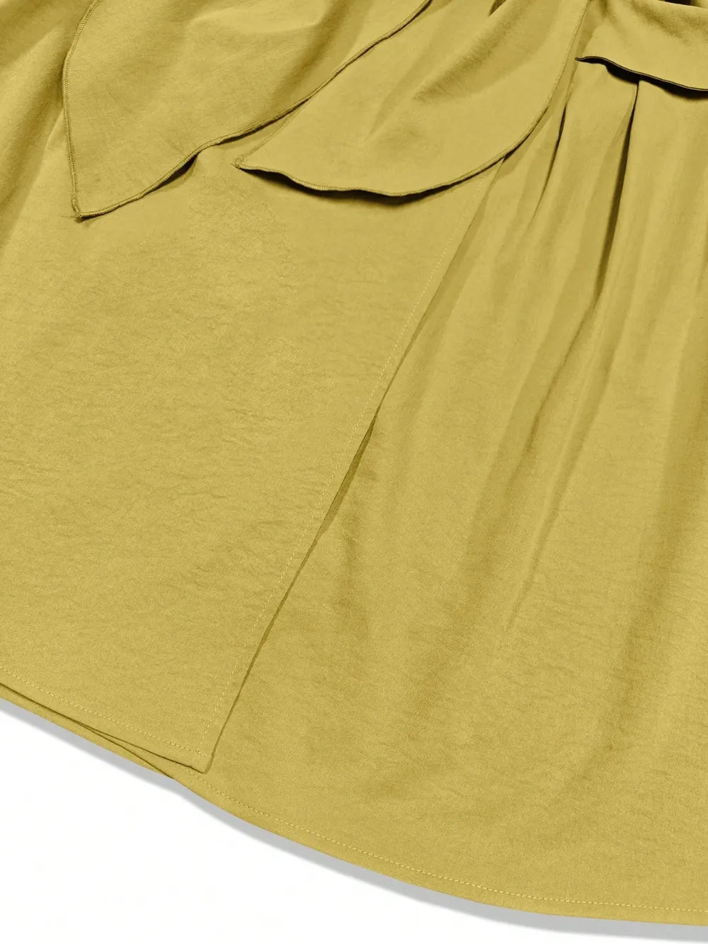 Tie Waist Sleeveless Midi Dress with Pockets – Trendsi | ClozArt