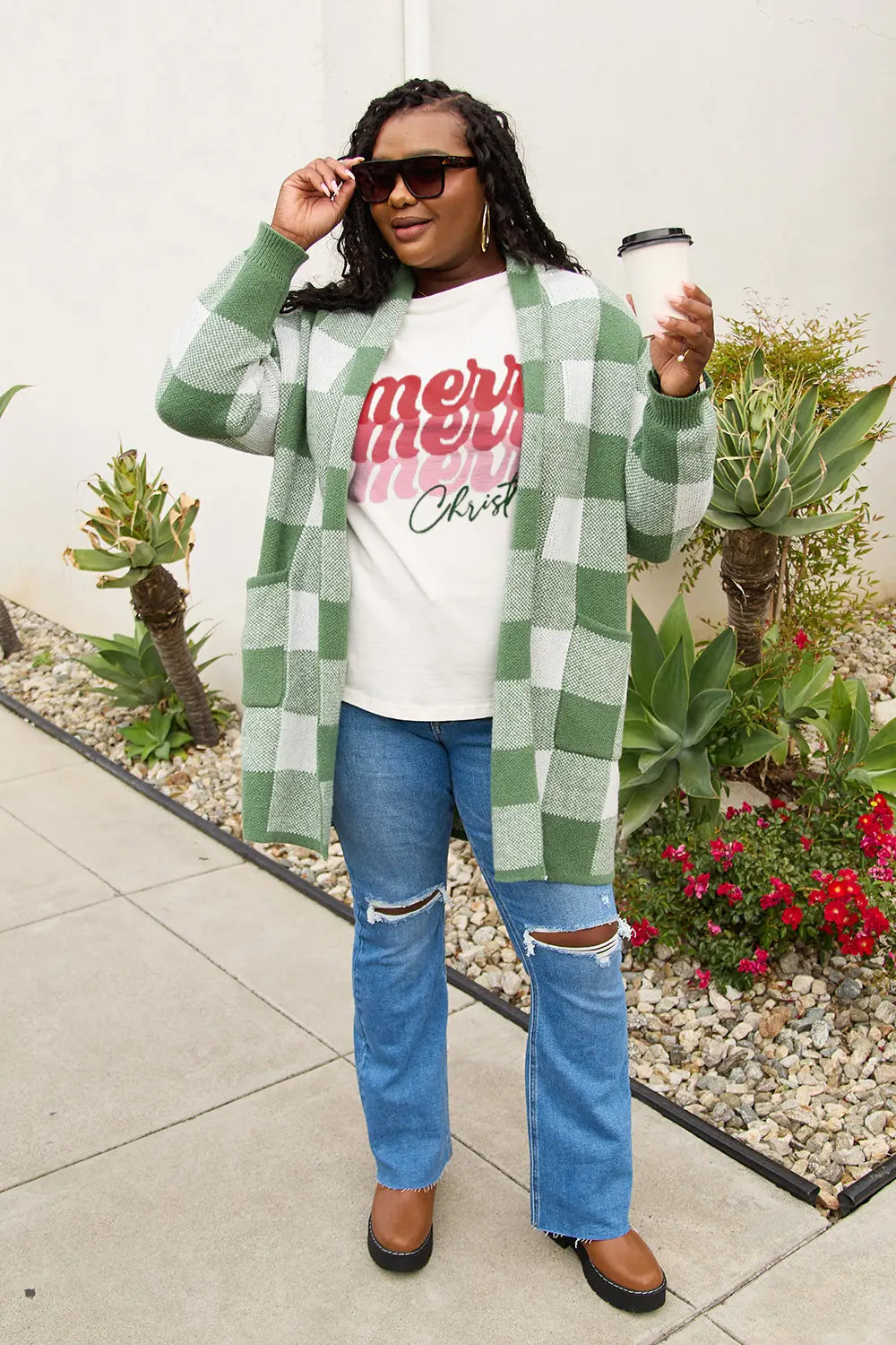 Simply Love Full Size MERRY CHRISTMAS Short Sleeve T-Shirt – Trendsi | ClozArt
