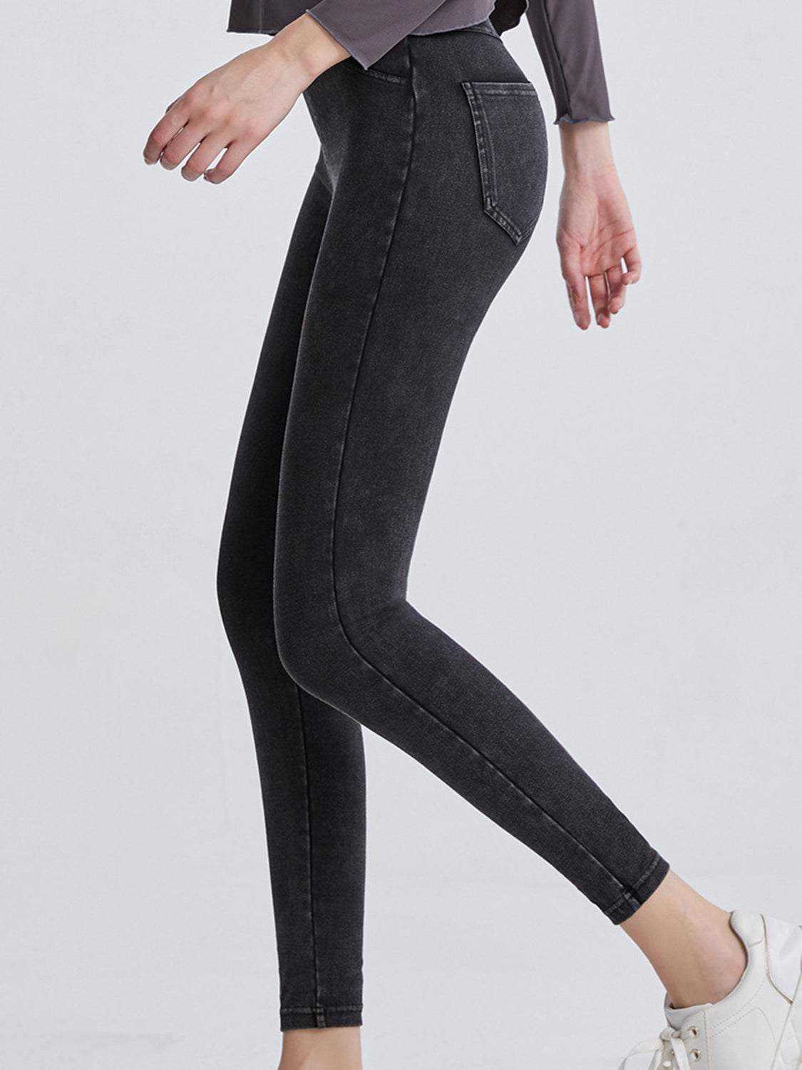 Wide Waistband Sports Leggings – Trendsi | ClozArt