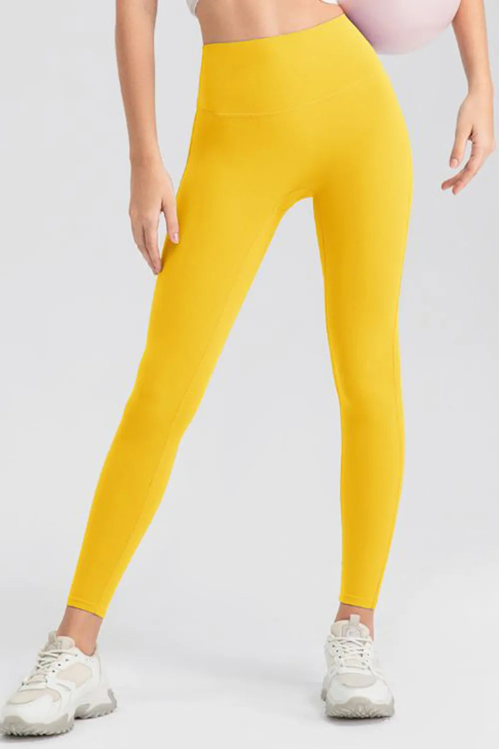 High Waist Skinny Active Pants – Trendsi | ClozArt