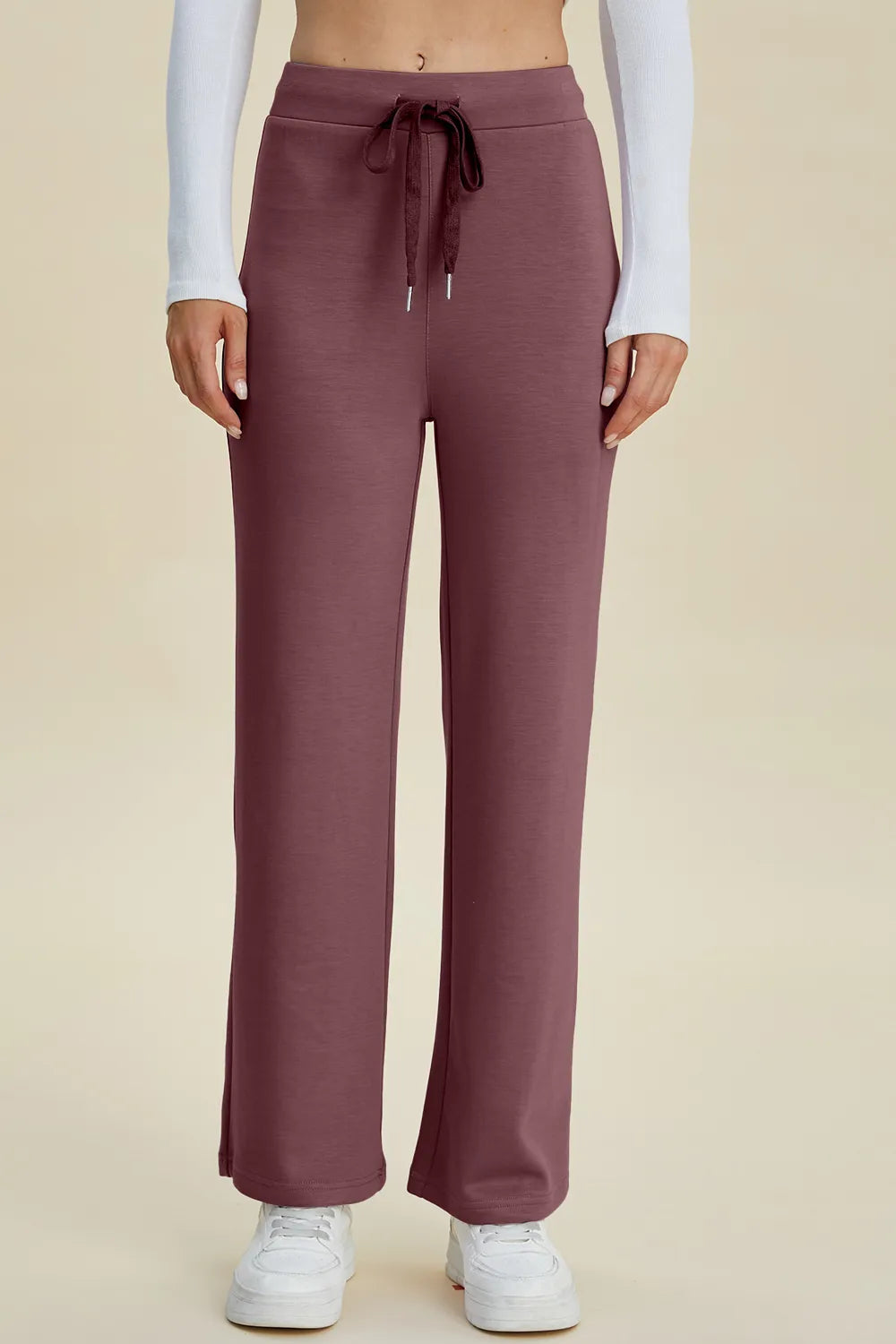 Basic Bae Full Size Air Scuba Drawstring Wide Leg Pants – Trendsi | ClozArt