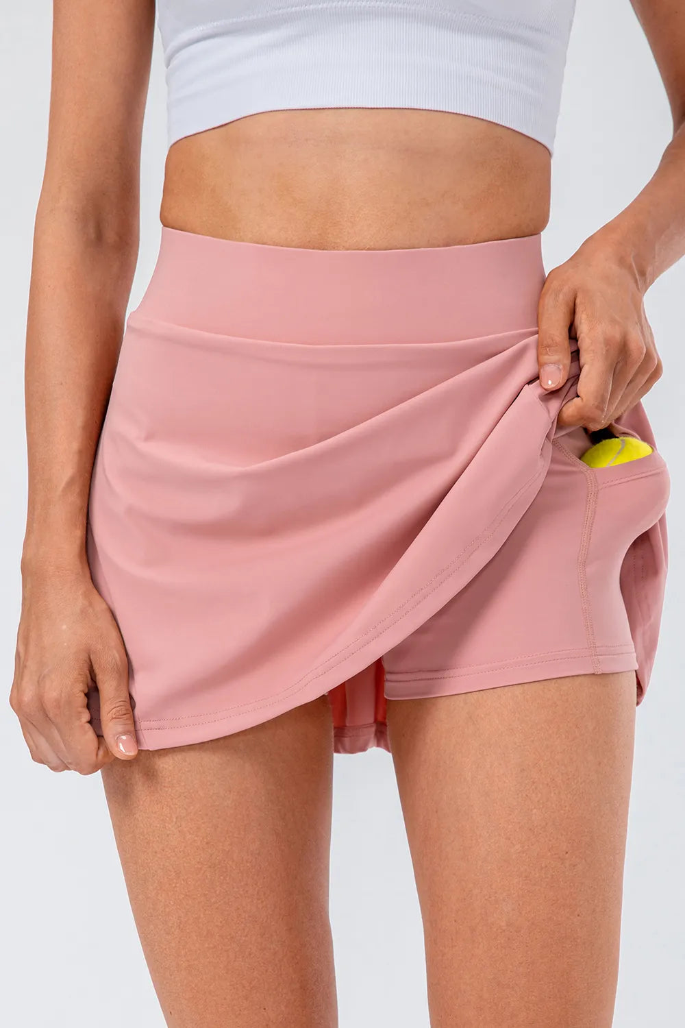 High Waist Pleated Active Skirt – Trendsi | ClozArt