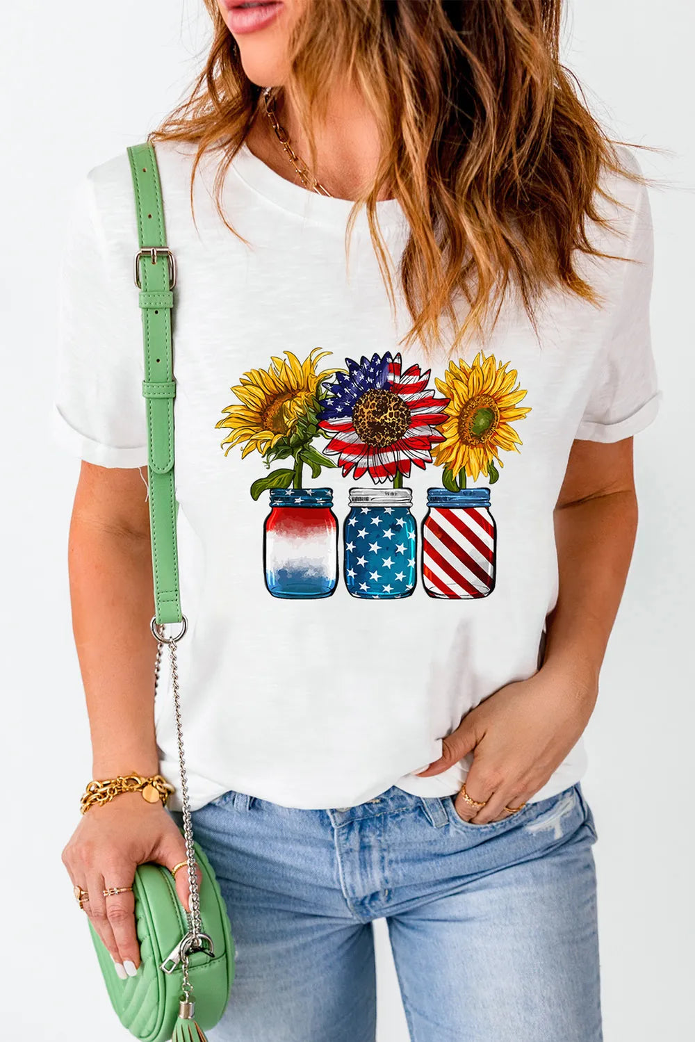 Graphic Round Neck Short Sleeve T-Shirt – Trendsi | ClozArt