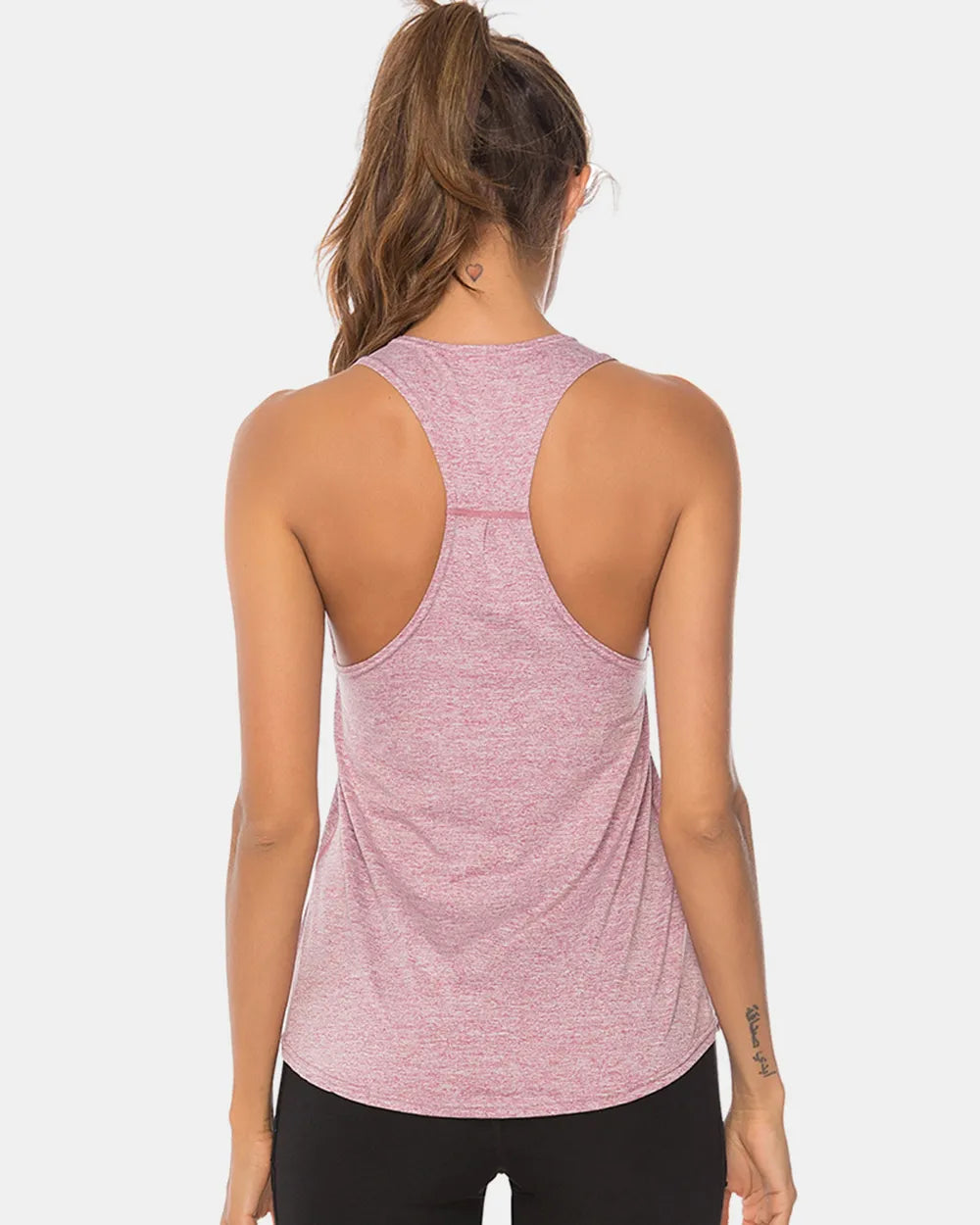 Full Size Scoop Neck Wide Strap Active Tank – Trendsi | ClozArt