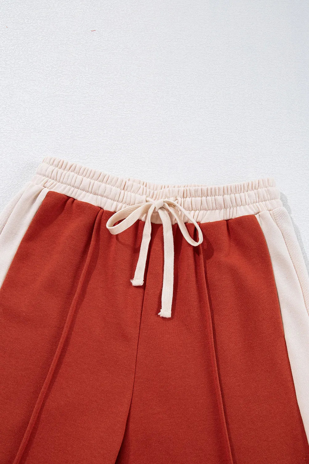Drawstring Contrast Wide Leg Pants – Trendsi | ClozArt