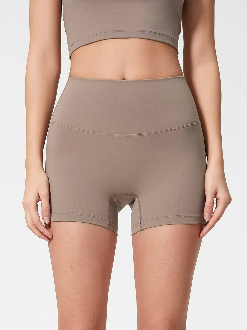 Millennia High Waist Active Shorts – Trendsi | ClozArt