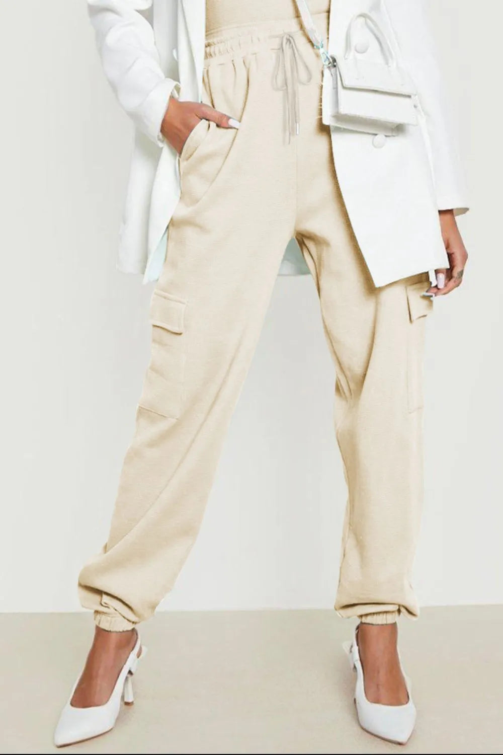 Drawstring Joggers with Pockets – Trendsi | ClozArt