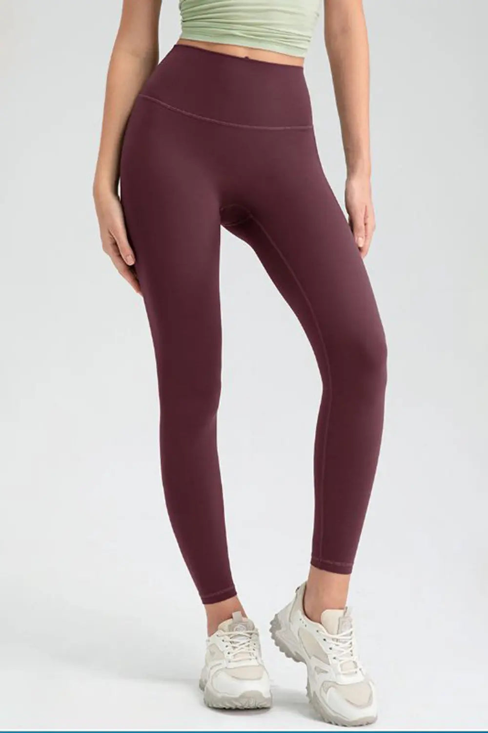 Wide Waistband High Waist Sport Leggings – Trendsi | ClozArt