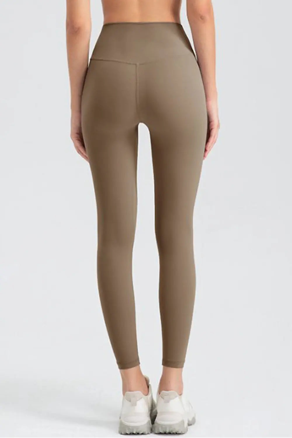 Wide Waistband Slim Fit Active Leggings – Trendsi | ClozArt