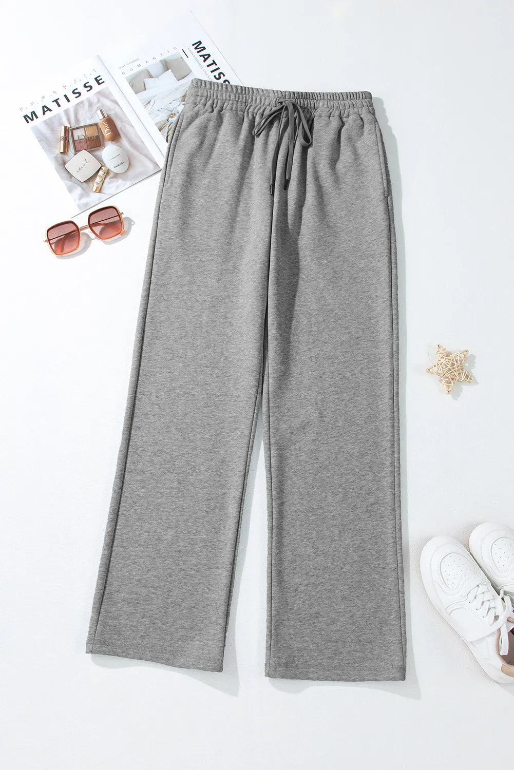 Drawstring Pants with Pockets – Trendsi | ClozArt