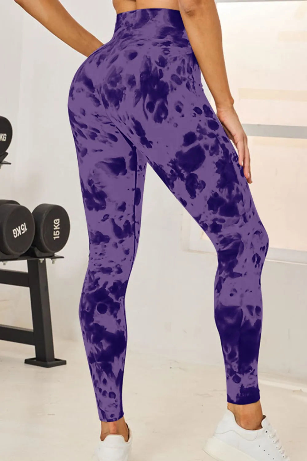 Tie-Dye High Waist Active Leggings – Trendsi | ClozArt