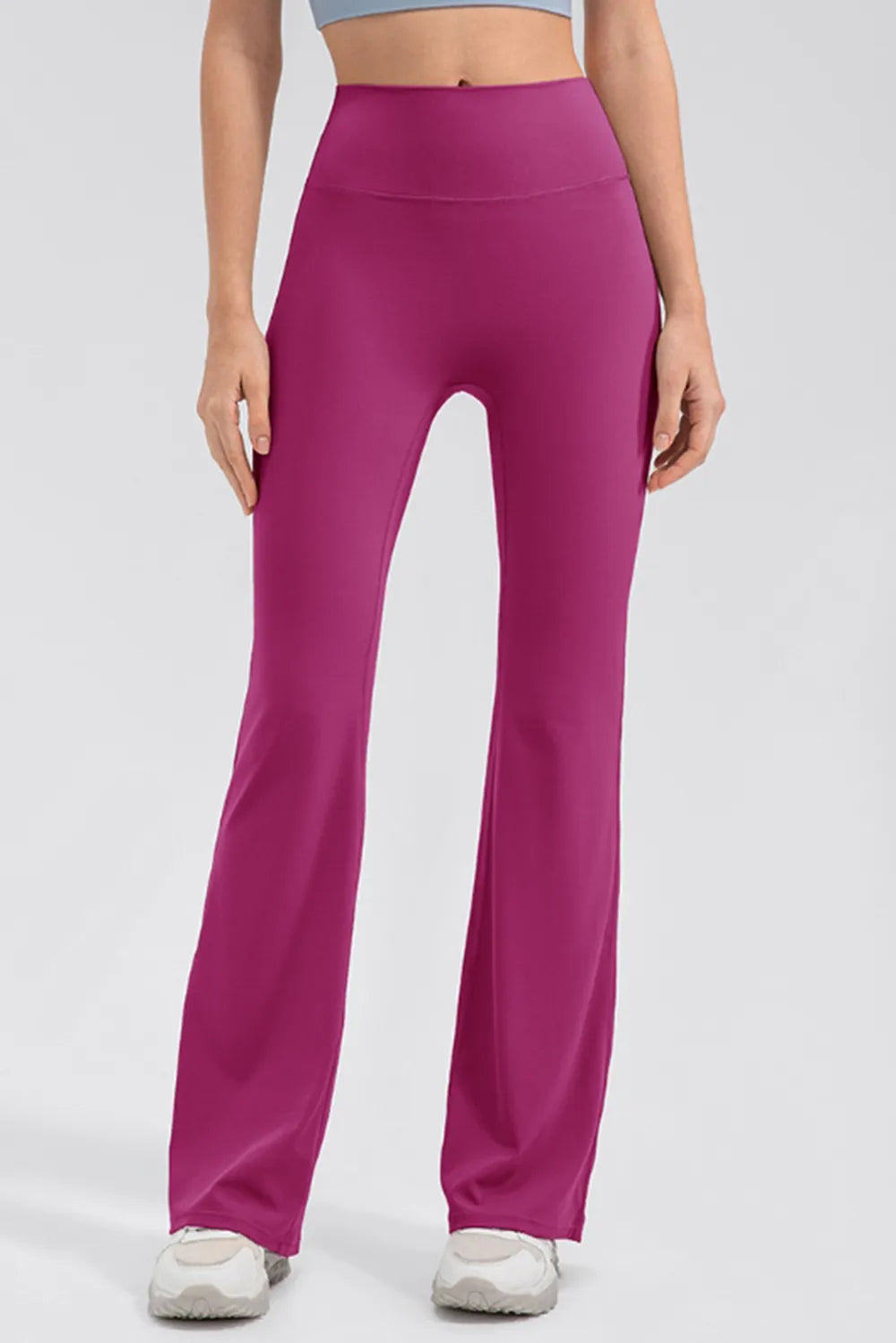 High Waist Straight Active Pants – Trendsi | ClozArt