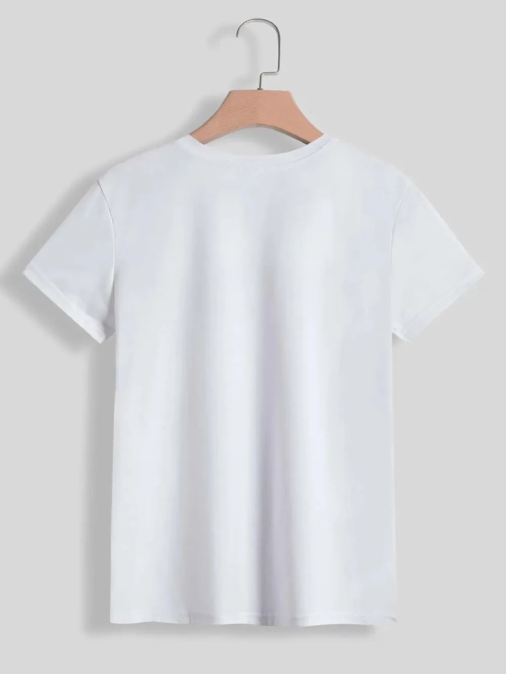 Graphic Round Neck Short Sleeve T-Shirt – Trendsi | ClozArt