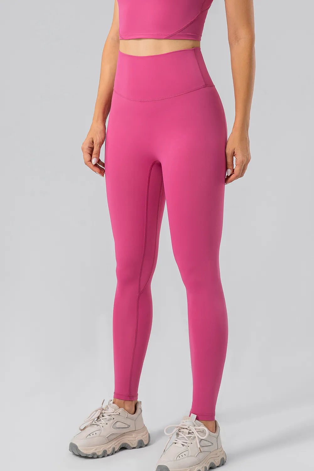 High Waist Wide Waistband Active Leggings – Trendsi | ClozArt