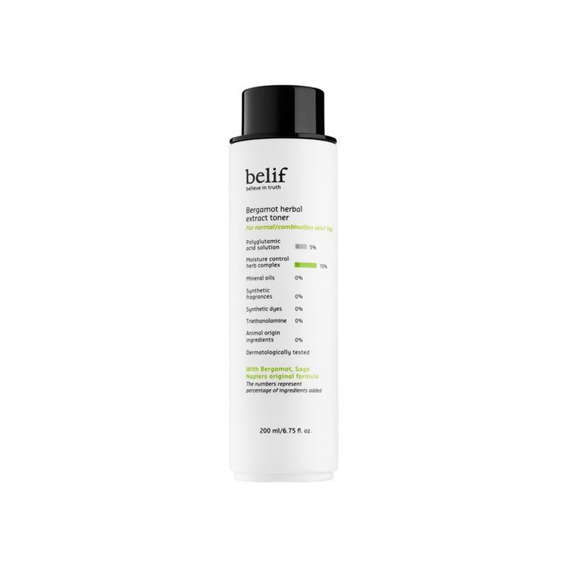 belif BERGAMOT HERBAL EXTRACT TONER 200ml – belif | ClozArt