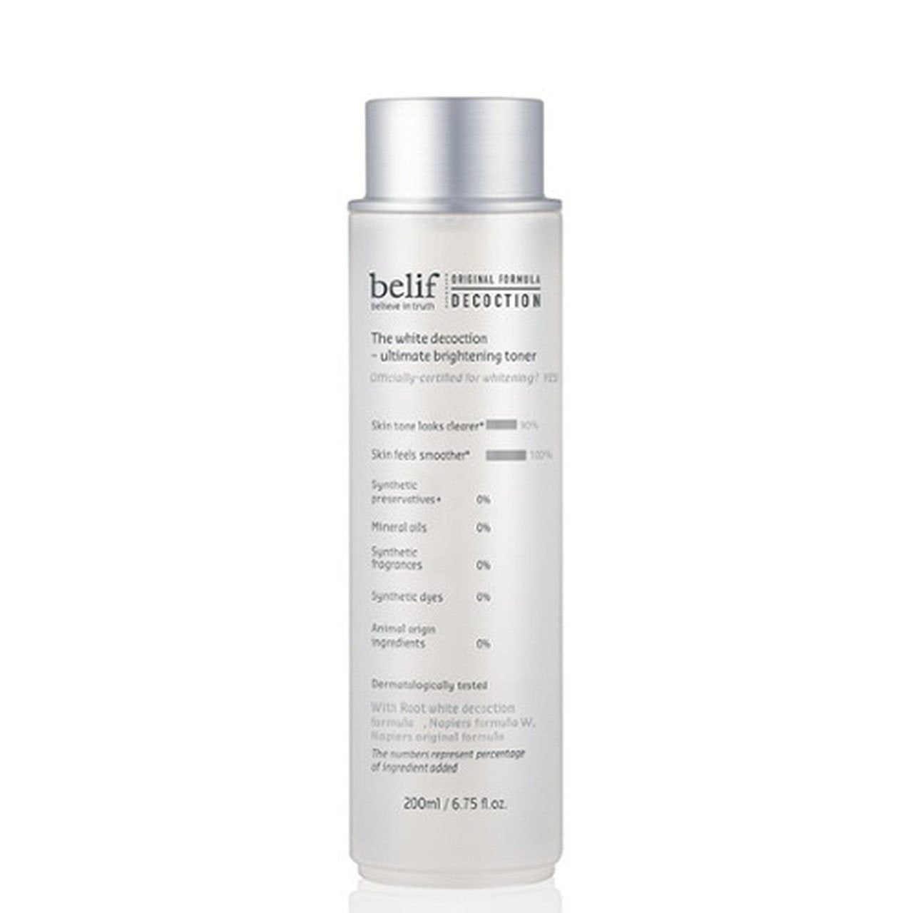 belif The White Decoction - Ultimate Brightening Toner 200ml – belif | ClozArt