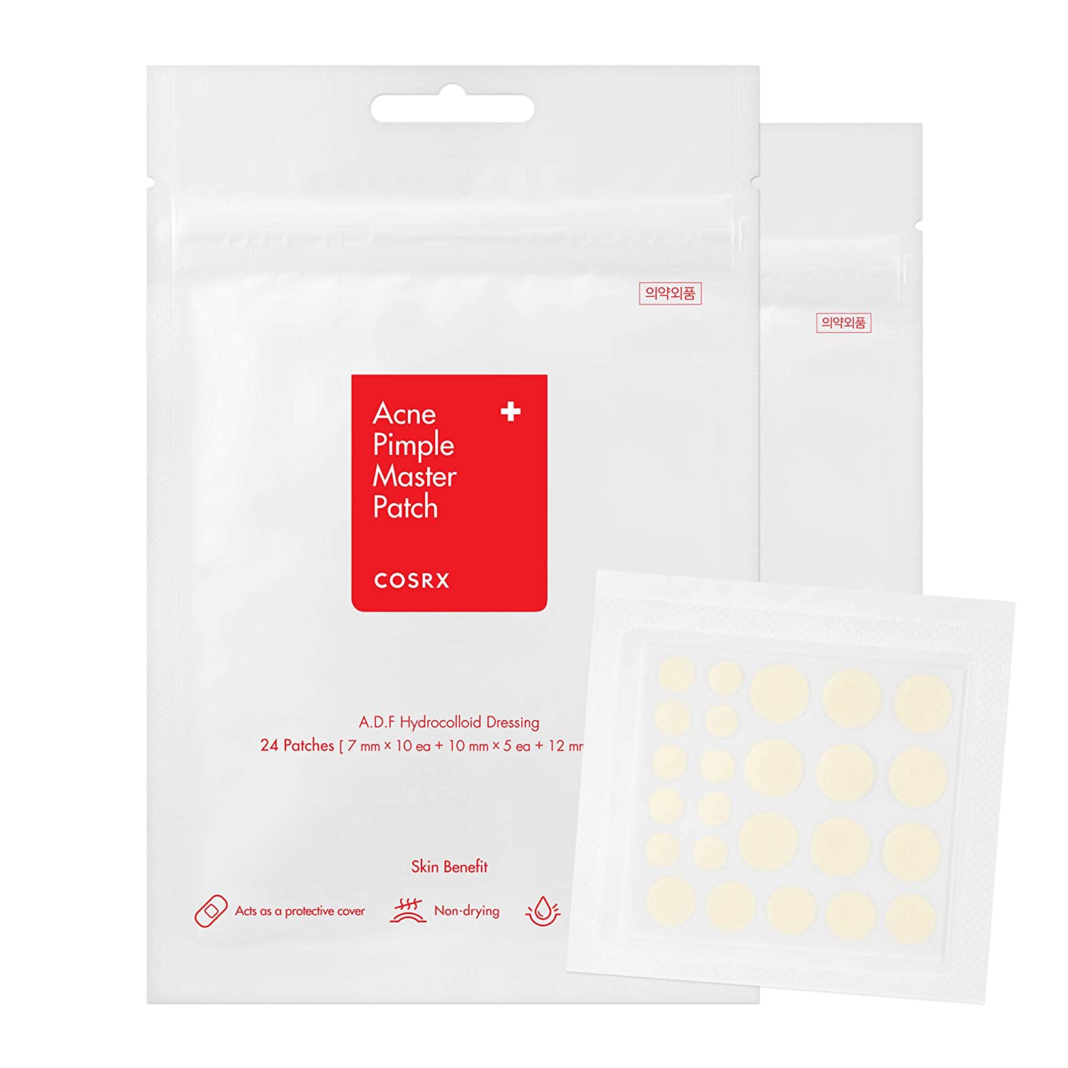 COSRX Acne Pimple Master Patch 24 Patches (3 Sizes) – COSRX | ClozArt